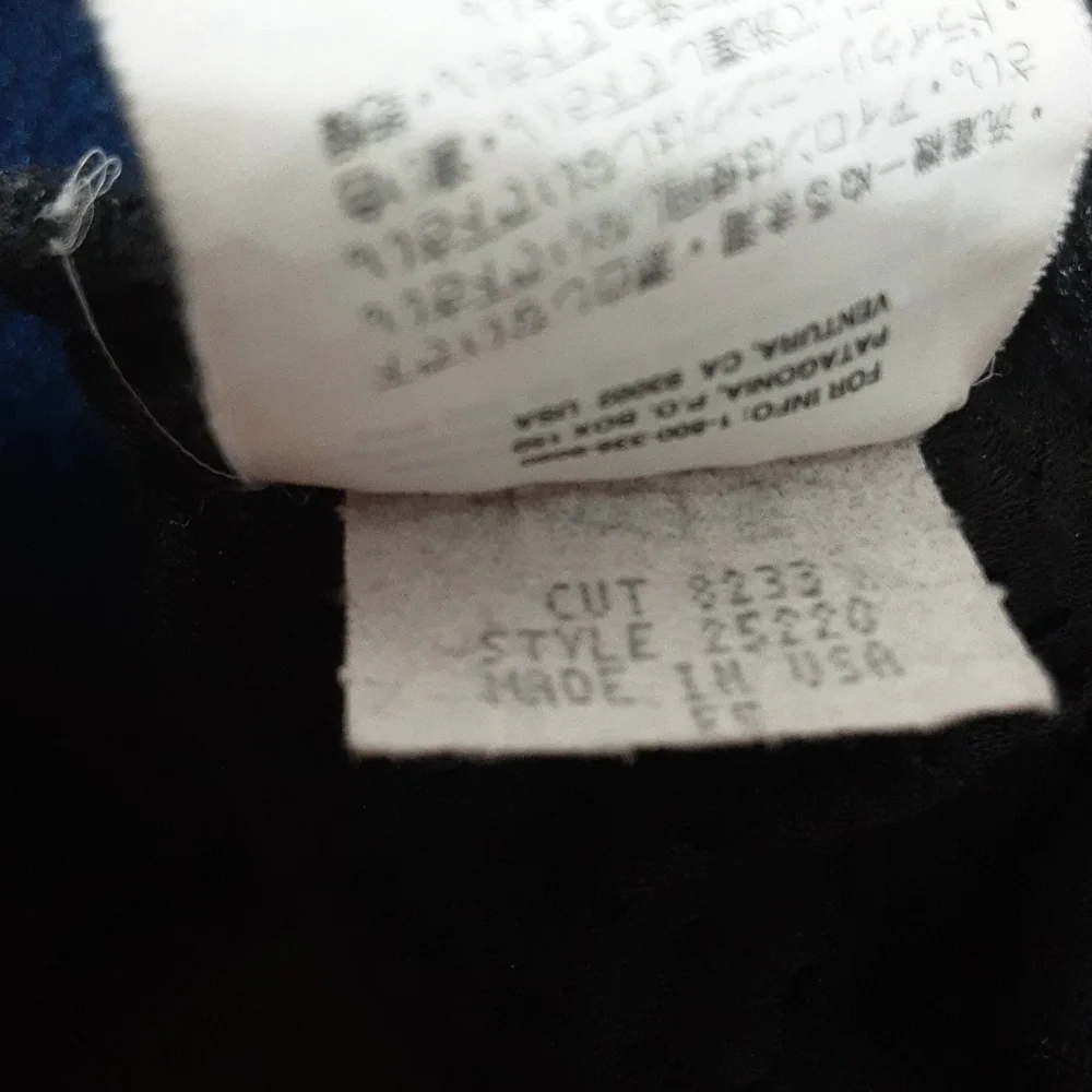 VTG Patagonia Capilene 1/2 Zip Fleece Sweatshirt‎ Made in USA